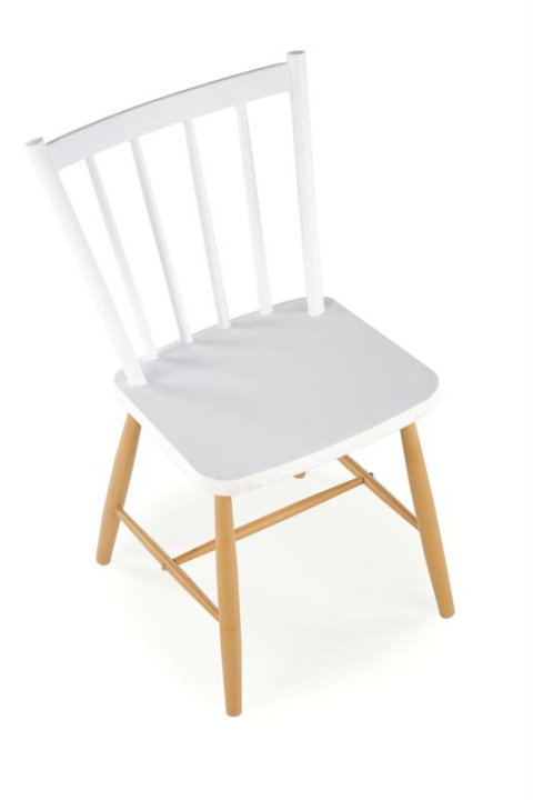 Halmar K419 krzesło biały/naturalny Halmar K419 krzesło biały/naturalny