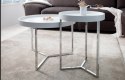 Invicta Interior INVICTA stolik MODULAR 40 biały - podstawa chromowana Invicta Interior INVICTA stolik MODULAR 40 biały - podstawa chromowana
