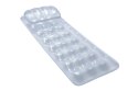 Bestway Bestway 43024 DMUCHANY MATERAC 188cm x 71cm winylowy z poduszką 2 komory powietrzne Przezroczysty Bestway Bestway 43024 DMUCHANY MATERAC 188cm x 71cm winylowy z poduszką 2 komory powietrzne Przezroczysty