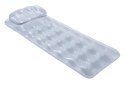 Bestway Bestway 43024 DMUCHANY MATERAC 188cm x 71cm winylowy z poduszką 2 komory powietrzne Przezroczysty Bestway Bestway 43024 DMUCHANY MATERAC 188cm x 71cm winylowy z poduszką 2 komory powietrzne Przezroczysty