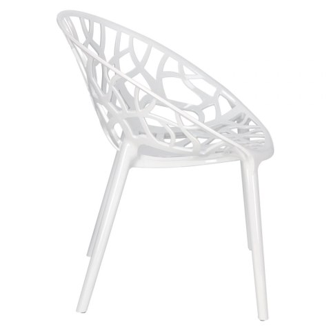 D2.DESIGN Krzesło Coral White Glossy D2.DESIGN Krzesło Coral White Glossy