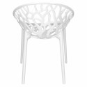 D2.DESIGN Krzesło Coral White Glossy D2.DESIGN Krzesło Coral White Glossy