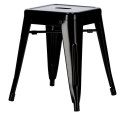 D2.DESIGN Stołek Taboret Paris czarny inspirowany Tolix metalowy można sztaplować do kuchni recepcji baru D2.DESIGN Stołek Taboret Paris czarny inspirowany Tolix metalowy można sztaplować do kuchni recepcji baru