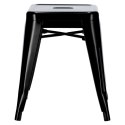 D2.DESIGN Stołek Taboret Paris czarny inspirowany Tolix metalowy można sztaplować do kuchni recepcji baru D2.DESIGN Stołek Taboret Paris czarny inspirowany Tolix metalowy można sztaplować do kuchni recepcji baru