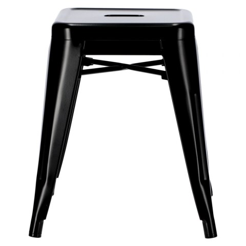 D2.DESIGN Stołek Taboret Paris czarny inspirowany Tolix metalowy można sztaplować do kuchni recepcji baru D2.DESIGN Stołek Taboret Paris czarny inspirowany Tolix metalowy można sztaplować do kuchni recepcji baru