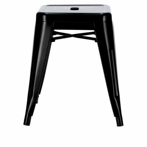 D2.DESIGN Stołek Taboret Paris czarny inspirowany Tolix metalowy można sztaplować do kuchni recepcji baru D2.DESIGN Stołek Taboret Paris czarny inspirowany Tolix metalowy można sztaplować do kuchni recepcji baru