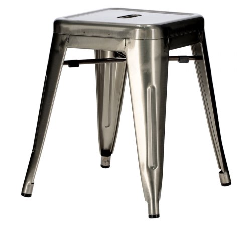 STOŁEK TABORET METALOWY Paris KOLOR METALICZNY insp. Tolix D2.DESIGN DO LOKALU DO JADALNI KUCHNI WYGODNY I STABILNY STOŁEK TABORET METALOWY Paris KOLOR METALICZNY insp. Tolix D2.DESIGN DO LOKALU DO JADALNI KUCHNI WYGODNY I STABILNY
