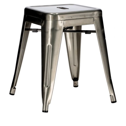 STOŁEK TABORET METALOWY Paris KOLOR METALICZNY insp. Tolix D2.DESIGN DO LOKALU DO JADALNI KUCHNI WYGODNY I STABILNY STOŁEK TABORET METALOWY Paris KOLOR METALICZNY insp. Tolix D2.DESIGN DO LOKALU DO JADALNI KUCHNI WYGODNY I STABILNY