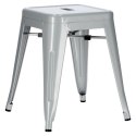 D2.DESIGN Stołek Paris szary inspirowany Tolix D2.DESIGN Stołek Paris szary inspirowany Tolix
