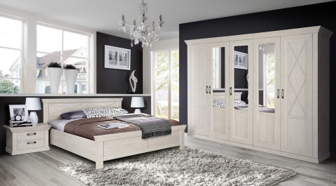 Meble Forte KASHMIR KSMK223-D43 Komoda Pinia Biała Meble Forte KASHMIR KSMK223-D43 Komoda Pinia Biała