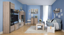 Meble Forte LOCARNO LCRS821-N92 Szafa ubraniowa Dąb/Szary Meble Forte LOCARNO LCRS821-N92 Szafa ubraniowa Dąb/Szary