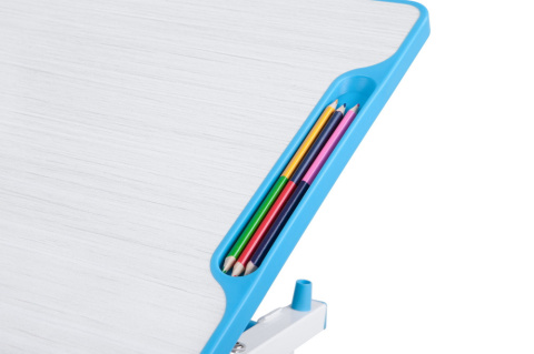 Fun Desk Cubby Karo Blue BIURKO+KRZESŁO regulowane Białe Niebieskie dla dziecka Fun Desk Cubby Karo Blue BIURKO+KRZESŁO regulowane Białe Niebieskie dla dziecka