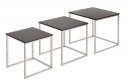 STOLIK KWADRAT - ZESTAW NEW ELEMENTS Invicta Interior INVICTA CZARNY - MDF podstawa CHROMOWANA STOLIK KWADRAT - ZESTAW NEW ELEMENTS Invicta Interior INVICTA CZARNY - MDF podstawa CHROMOWANA