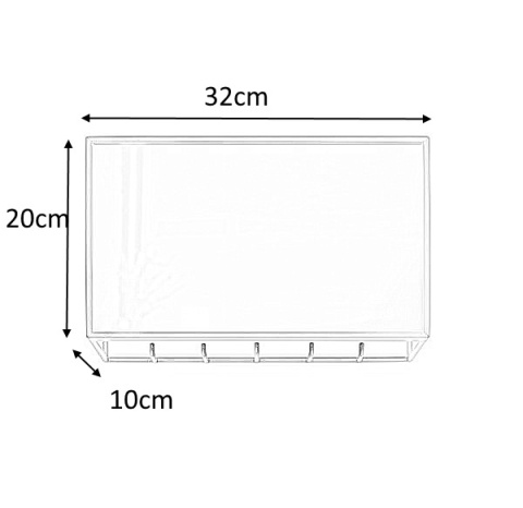 Umbra UMBRA organizer ścienny z lustrem CUBIKO za lustrem półka na drobiazgi pod lustrem haczyki metal malowany proszkowo czarny Umbra UMBRA organizer ścienny z lustrem CUBIKO za lustrem półka na drobiazgi pod lustrem haczyki metal malowany proszkowo czarny