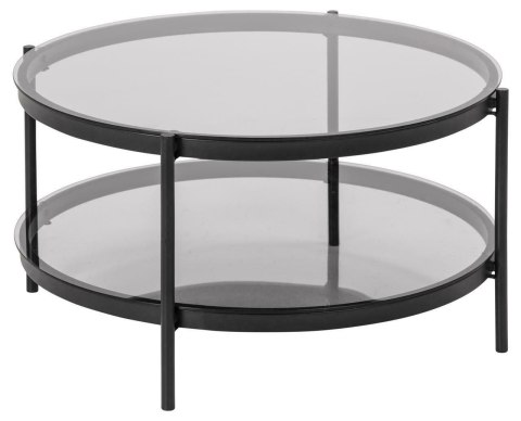 ACTONA Stolik Bayonne Glass/black ACTONA Stolik Bayonne Glass/black