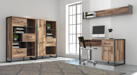 Meble Forte COFFEE TABLES CFTT4241-D76 Stolik okolicznościowy, kawowy, prostokątny, Dąb Klepkowy Meble Forte COFFEE TABLES CFTT4241-D76 Stolik okolicznościowy, kawowy, prostokątny, Dąb Klepkowy