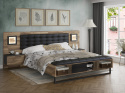 Meble Forte JAKOBINA RCQS92411-C795 Szafa ubraniowa Dąb klepkowy /Dąb czarny Meble Forte JAKOBINA RCQS92411-C795 Szafa ubraniowa Dąb klepkowy /Dąb czarny