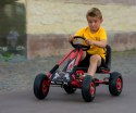 Milly Mally Pojazd Gokart na pedały Thor Green Zielony duże łożyskowane koła skrzynia biegów sportowa kierownica 3 lata +