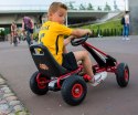 Milly Mally Pojazd Gokart na pedały Thor Green Zielony duże łożyskowane koła skrzynia biegów sportowa kierownica 3 lata +