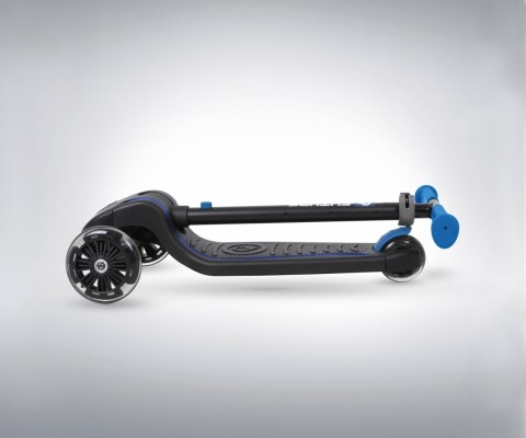 Qplay Hulajnoga Future Scooter Jeździk Blue Niebieski aluminiowa składana wbudowane światła LED reg. wysokość kierownicy hamulec Qplay Hulajnoga Future Scooter Jeździk Blue Niebieski aluminiowa składana wbudowane światła LED reg. wysokość kierownicy hamulec