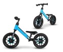 Qplay Qplay Rowerek Biegowy Spark Blue Niebieski Czarny gumowe świecące koła LED regulacja wysokości siodełka i kierownicy Qplay Qplay Rowerek Biegowy Spark Blue Niebieski Czarny gumowe świecące koła LED regulacja wysokości siodełka i kierownicy