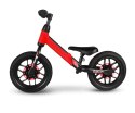 Qplay Qplay Rowerek Biegowy Spark Red Czerwono Czarny gumowe świecące koła LED regulacja wysokości siodełka i kierownicy Qplay Qplay Rowerek Biegowy Spark Red Czerwono Czarny gumowe świecące koła LED regulacja wysokości siodełka i kierownicy