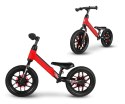 Qplay Qplay Rowerek Biegowy Spark Red Czerwono Czarny gumowe świecące koła LED regulacja wysokości siodełka i kierownicy Qplay Qplay Rowerek Biegowy Spark Red Czerwono Czarny gumowe świecące koła LED regulacja wysokości siodełka i kierownicy
