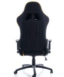SIGNAL FOTEL OBROTOWY VIPER CZARNY / ŻÓŁTY TKANINA TILT 140kg gamingowy krzesło do biurka Gamingowe
