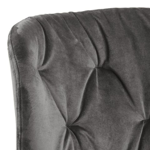 ACTONA Krzesło Batilda VIC dark grey/ pikowana ACTONA Krzesło Batilda VIC dark grey/ pikowana