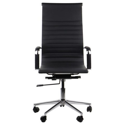 Fotel obrotowy ALTO czarny - krzesło biurowe do biurka - TILT Fotel obrotowy ALTO czarny - krzesło biurowe do biurka - TILT