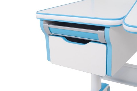 Fun Desk Libro Blue BIURKO Regulow NIEBIESKI BIAŁY Fun Desk Libro Blue BIURKO Regulow NIEBIESKI BIAŁY
