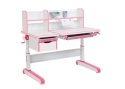 Fun Desk Libro Pink BIURKO REGULOWANE RÓŻOWY BIAŁY Fun Desk Libro Pink BIURKO REGULOWANE RÓŻOWY BIAŁY