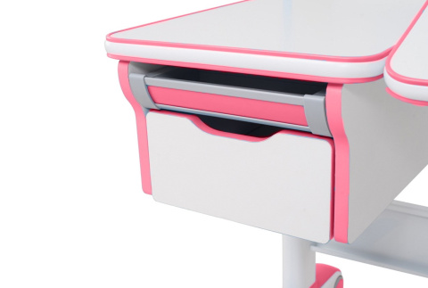 Fun Desk Libro Pink BIURKO REGULOWANE RÓŻOWY BIAŁY Fun Desk Libro Pink BIURKO REGULOWANE RÓŻOWY BIAŁY