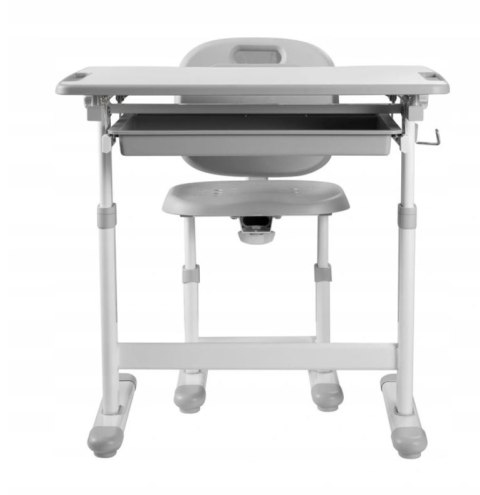 Fun Desk Piccolino III Grey zestaw biurko+krzesło Szare Białe dla dziecka Fun Desk Piccolino III Grey zestaw biurko+krzesło Szare Białe dla dziecka