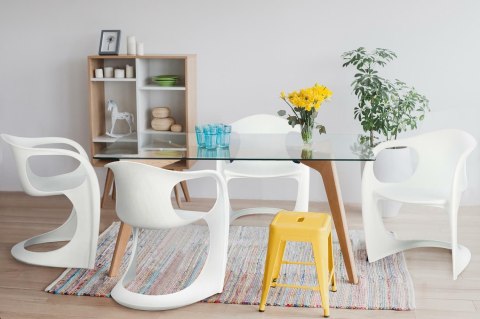 D2.DESIGN Krzesło Spak PP białe insp. Casalino tworzywo PP do jadalni restauracji kuchni recepcji D2.DESIGN Krzesło Spak PP białe insp. Casalino tworzywo PP do jadalni restauracji kuchni recepcji