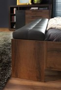 Meble Forte BELLEVUE BLQT021-N09 Ławka ze schowkiem Dąb Szlachetny/Czarny Meble Forte BELLEVUE BLQT021-N09 Ławka ze schowkiem Dąb Szlachetny/Czarny