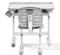 Fun Desk biurko+krzesło dziecięce Cura Grey Regul. Fun Desk biurko+krzesło dziecięce Cura Grey Regul.