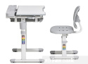 Fun Desk biurko+krzesło dziecięce Cura Grey Regul. Fun Desk biurko+krzesło dziecięce Cura Grey Regul.