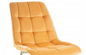 SIGNAL KRZESŁO CHIC VELVET CURRY BLUVEL 68/CHROM STELAŻ SIGNAL KRZESŁO CHIC VELVET CURRY BLUVEL 68/CHROM STELAŻ