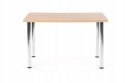 HALMAR stół MODEX 120 blat - dąb sonoma, nogi - chrom HALMAR stół MODEX 120 blat - dąb sonoma, nogi - chrom