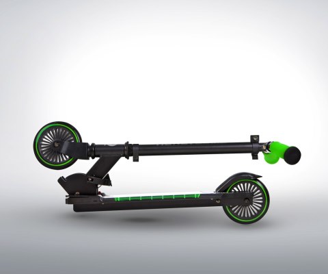 Qplay Hulajnoga Honeycomb Scooter Jeździk Green Zielona składana hamulec tylny łożyskowane koła regulacja wysokości kierownicy Qplay Hulajnoga Honeycomb Scooter Jeździk Green Zielona składana hamulec tylny łożyskowane koła regulacja wysokości kierownicy