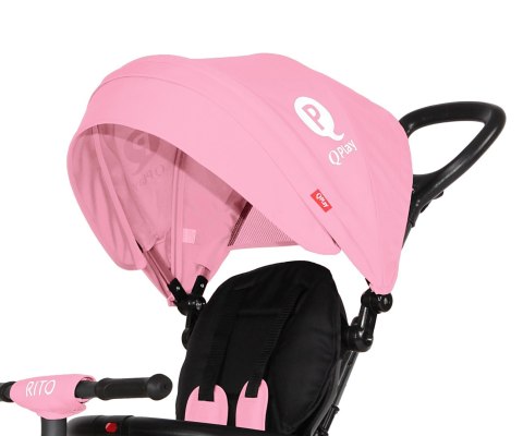 Qplay Qplay Rowerek Trójkołowy Rito Pink Qplay Qplay Rowerek Trójkołowy Rito Pink