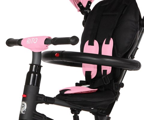 Qplay Qplay Rowerek Trójkołowy Rito Pink Qplay Qplay Rowerek Trójkołowy Rito Pink
