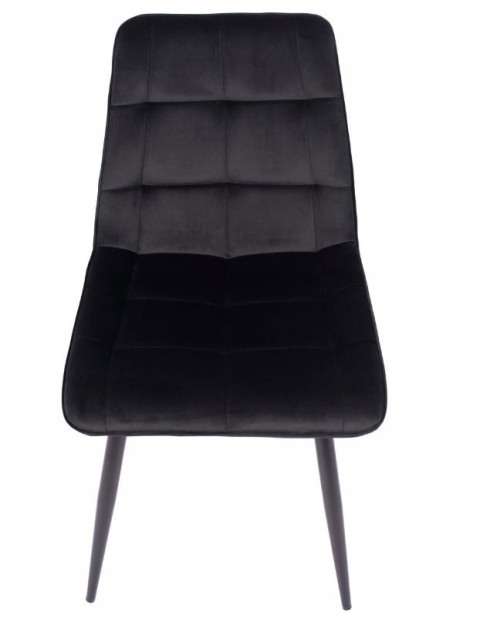 SIGNAL KRZESŁO CHIC VELVET CZARNY STELAŻ/CZARNY BLUVEL 19 SIGNAL KRZESŁO CHIC VELVET CZARNY STELAŻ/CZARNY BLUVEL 19