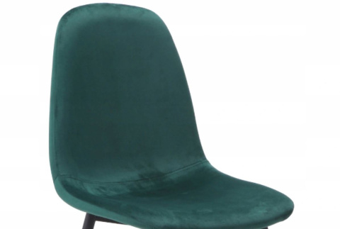 SIGNAL KRZESŁO FOX VELVET CZARNY / ZIELONY TAP.89 SIGNAL KRZESŁO FOX VELVET CZARNY / ZIELONY TAP.89