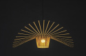 King Home Lampa wisząca CAPELLO FI 140 złota tworzywo sztuczne przewód i podsufitka czarny kształt kapelusza E27 King Home Lampa wisząca CAPELLO FI 140 złota tworzywo sztuczne przewód i podsufitka czarny kształt kapelusza E27