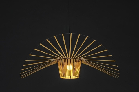King Home Lampa wisząca CAPELLO FI 140 złota tworzywo sztuczne przewód i podsufitka czarny kształt kapelusza E27 King Home Lampa wisząca CAPELLO FI 140 złota tworzywo sztuczne przewód i podsufitka czarny kształt kapelusza E27