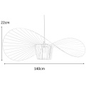 King Home Lampa wisząca CAPELLO FI 140 złota tworzywo sztuczne przewód i podsufitka czarny kształt kapelusza E27 King Home Lampa wisząca CAPELLO FI 140 złota tworzywo sztuczne przewód i podsufitka czarny kształt kapelusza E27