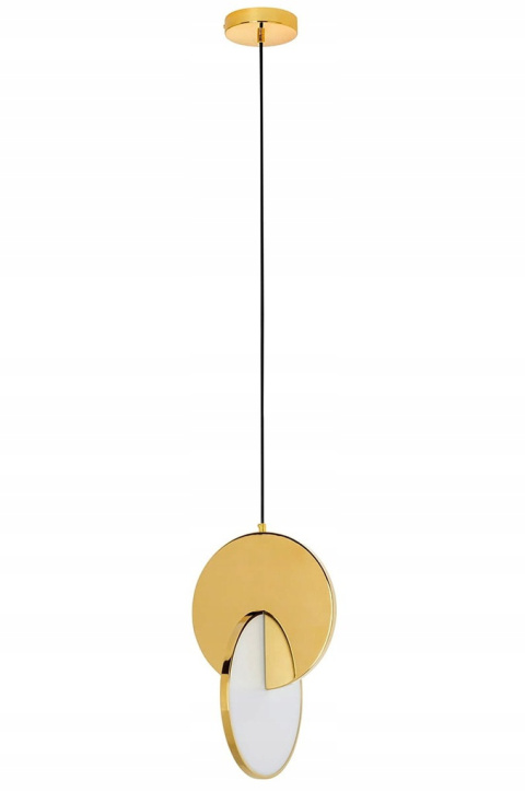 King Home Lampa wisząca sufitowa DISCO złota - LED stal polerowana King Home Lampa wisząca sufitowa DISCO złota - LED stal polerowana
