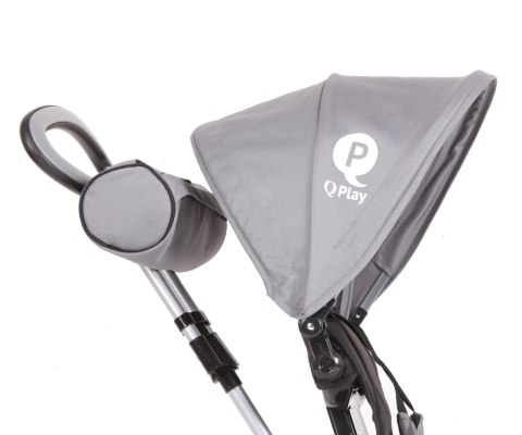 Qplay Qplay Rowerek Trójkołowy Comfort Grey Qplay Qplay Rowerek Trójkołowy Comfort Grey
